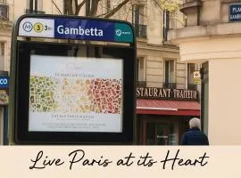 GAMBETTA résidences Paris center