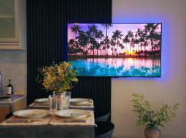 Upscale Stylish Suite Near BGC and View of Venice Grand Canal Mall, hotel pro pobyt s domácími mazlíčky v destinaci Manila