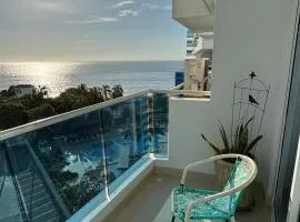 Apto Vacacional con Vista al Mar Reserva Del Mar