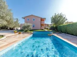 in the swimming pool Villa Brioni 2
