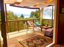 Seaview Sanctuary - stunning sea and bush location