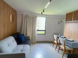 Flat sofisticado na Praia do Cabo Branco 4 pessoas