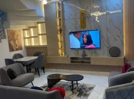 Bright white house 2 bedroom duplex