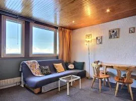 Grand studio pour 3 personnes, au pied des pistes, tout proche des commerces avec Wifi - FR-1-455-166