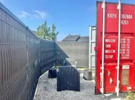 Unusual night in a converted container
