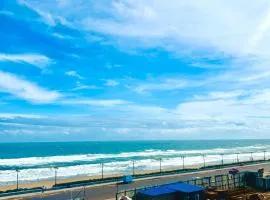 Sea Beach Hotel Avenel Sea View # Residency Near Jagannath Temple - fully-air-condition-with-All-Luxury-&-Spacious-Room-attached-Balcony - BEST HOTEL IN PURI