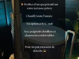La Cachette du Domaine du Moulin avec son spa privé en option