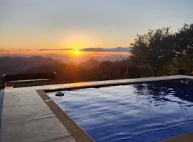 Casa por do Sol