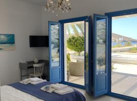Luxury studio on the beach, luxury hotel in Ios Chora