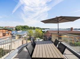 Ferienhaus Wasserblick in der Inselstadt Malchow，位于马尔肖的酒店