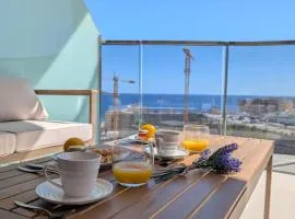 SUNSET WAVES azure apartment