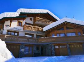 Chalet Alpaka、シャテルのホテル