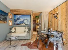 Chalet studio Megève enface des remontées mécaniques et parking gratuit