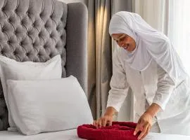 Luxury New Apart in heart of Gueliz Hivernage, Marrakech near restaurants and tourist attractions with stunning view