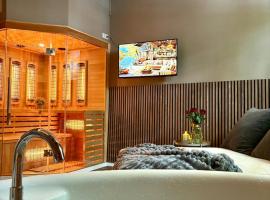 My happy place - Apartment mit Sauna & Whirlpool, Hotel in Essen