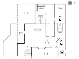 Holiday Home Gothfred - 1km from the sea by Interhome、Fjerritslevのホテル