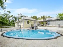 Case Creole dans Jardin Tropical