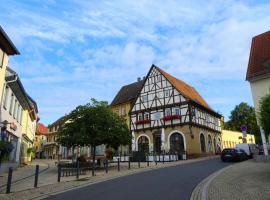Ferienwohnung Hasi 2 am Kurpark, hotel adaptado en Bad Frankenhausen