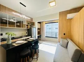 Studio Living, Conforto e estilo próx ao Center Shopping