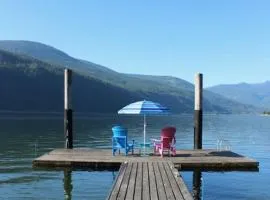 Beach front cabin near Nelson, BC