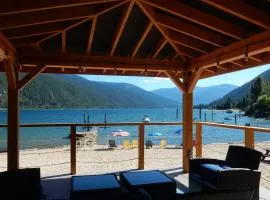 Beach front cabin near Nelson, BC