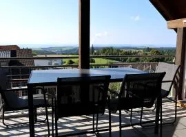 Ferienwohnung in Strittberg mit Sauna und Alpenblick