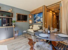 Chalet studio Megève enface des remontées mécaniques et parking gratuit, hotel i Demi-Quartier