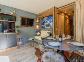 Chalet studio Megève enface des remontées mécaniques et parking gratuit