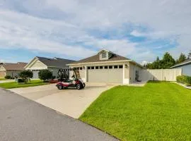 Golf Cart and Preserve View The Villages Retreat!
