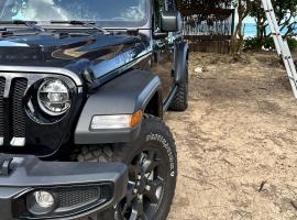 Kauai Explorer Camp with Rooftop Tent Adventure Comfort Gear-Included, campsite in Anahola