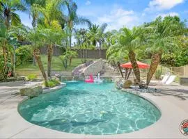 The Ultimate Escape Pool, Slide, Gym plus Games!