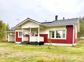 Polar Night Wooden House with Sauna