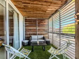 Appartement cosy centre station, terrasse, wifi, 4 personnes, parking gratuit - FR-1-521-230