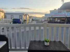 Static caravan, Golden Gate, Towyn, North Wales