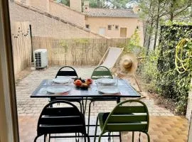 Studio avec jardin à 400m de la mer