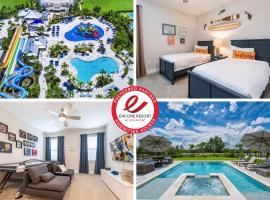 Radiant Home With Private Pool Near Disney With Waterpark & Resort Access At Encore Resort - 7676Ff, hotel en Sheraton Lakeside Inn Heliport