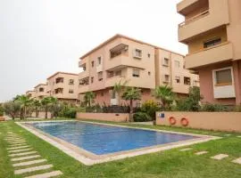 Appartement Haut Standing Piscine, Parking & Wifi