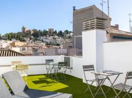 H2Granada en Centro Terraza-solarium & Parking - Recien Reformados