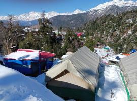 Global adventure camp chopta, luxury tent in Sari