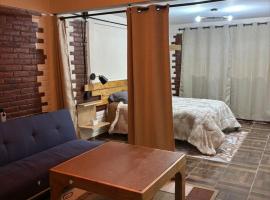 Loft Industrial con fogatero, levný hotel v destinaci Mineral del Monte