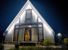 Guba A-frame near forest & lake