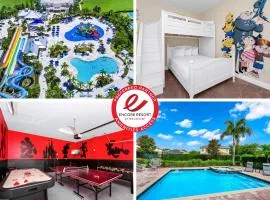 Spacious Home Near Disney With Game And Themed Rooms With Waterpark & Resort Access At Encore Resorts Reunion - 581La