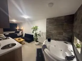 Apto con Jacuzzi Privado y Cama Doble