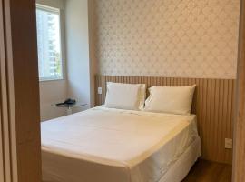 Praia do canto Apart Hotel - Apto 203 Varanda Lateral com Vista Mar、ヴィトーリアのアパートホテル