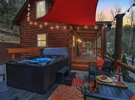 Starry Skies Luxury Cabin with Hot Tub and Pet Friendly