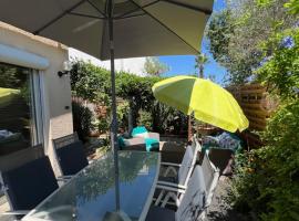 T2 avec jardin, hotelli kohteessa Pérols