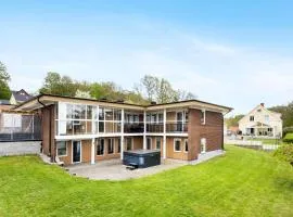 Holiday home in Ronneby with swimming area and jetty