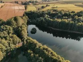 Dôme géodésique exceptionnel en pleine nature