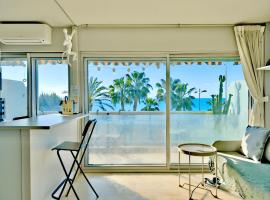 Panoramic Sea View Studio 24h Checkin &ndash; hotel w Cagnes-sur-Mer