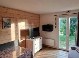 studio de charme au Melezet, les Orres. Plein Sud.